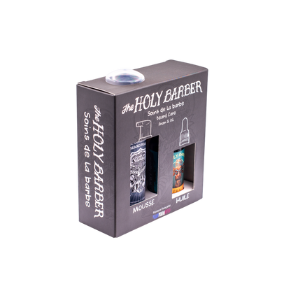 Pack Huile à barbe Kérala + mousse coiffante