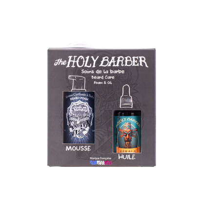 Pack Huile à barbe Kérala + mousse coiffante