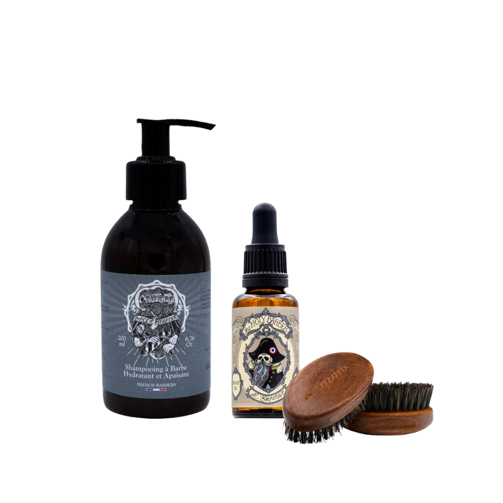 Shampoing à barbe + Huile à barbe L&