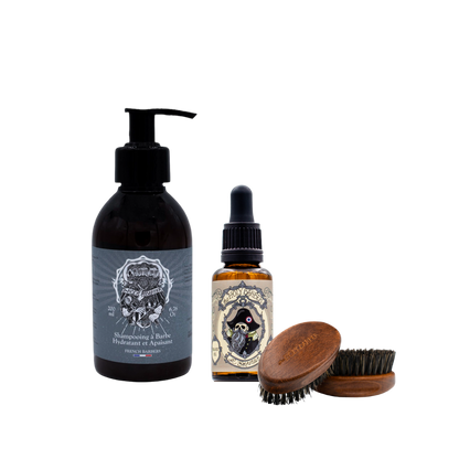 Shampoing à barbe + Huile à barbe L&