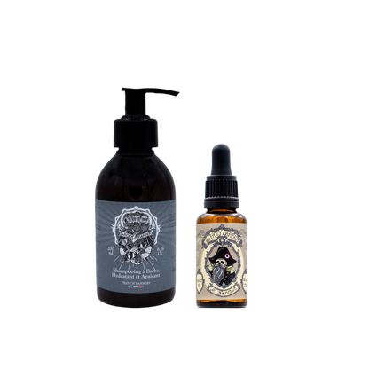 Shampoing à barbe + Huile à barbe L&
