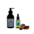 Shampoing à barbe + Huile à barbe Kérala + brosse à barbe