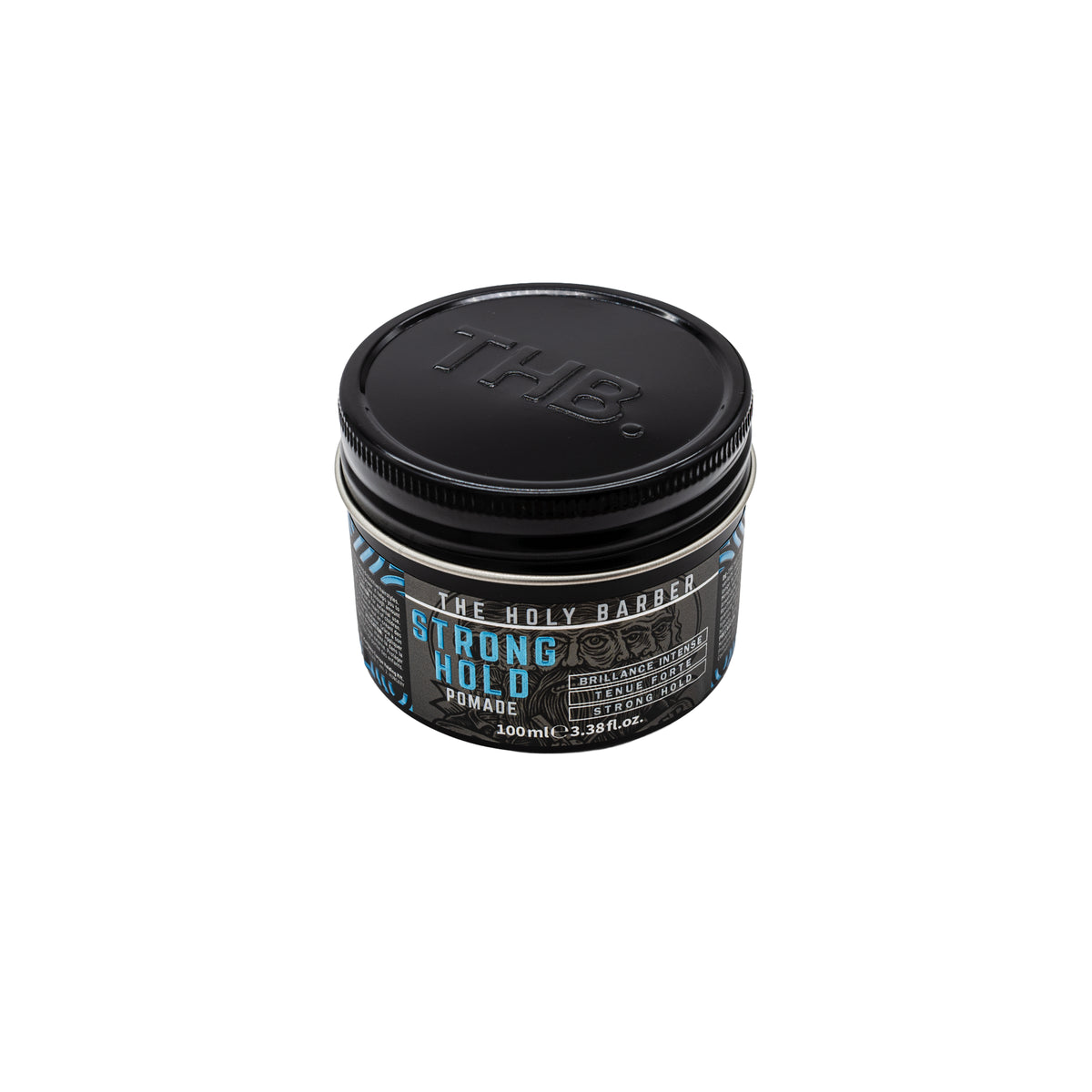 Pot de cire cheveux Strong Hold The Holy Barber vu de dessus