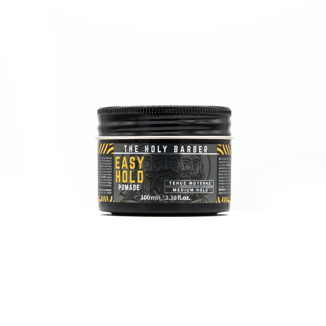 Pot de cire pour cheveux Easy Hold 100 ml The Holy Barber vu de face