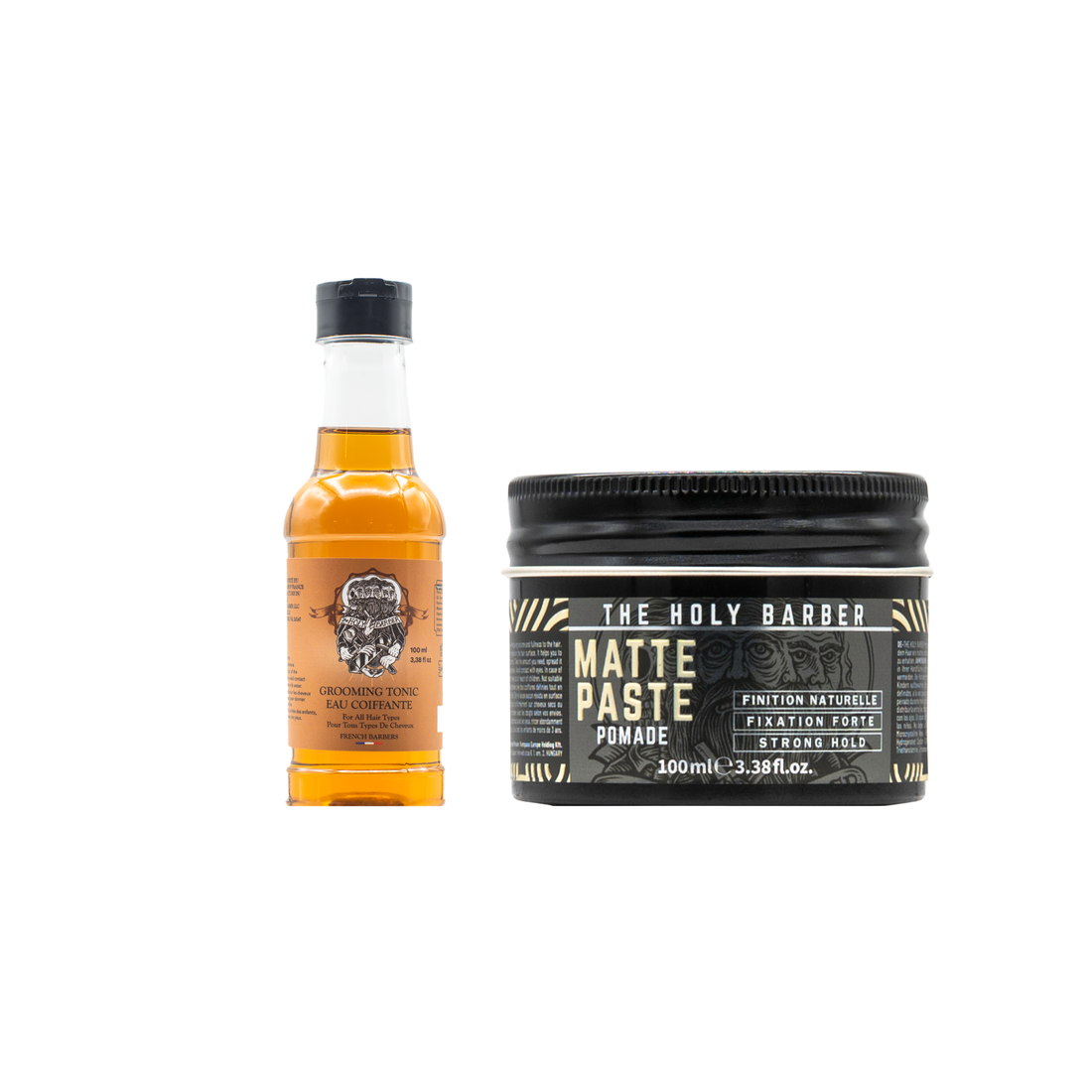 Duo Cire Matt Paste + Eau coiffante Grooming Tonic