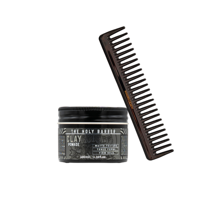 Duo Cire Matt Clay + Peigne