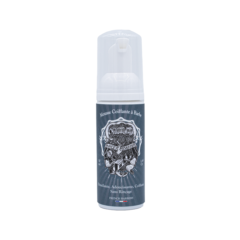 Mousse coiffante à barbe The Holy Barbe - format 50 ml