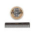 Duo cire cheveux Matt Cream + peigne The Holy Barber