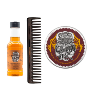 Grooming Tonic + Strong Hold + Peigne