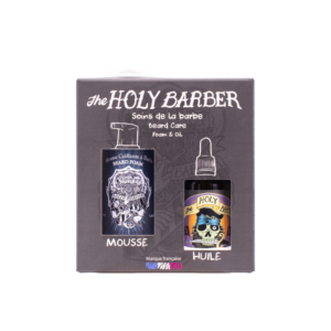 Pack Huile à barbe Ironwood + mousse coiffante