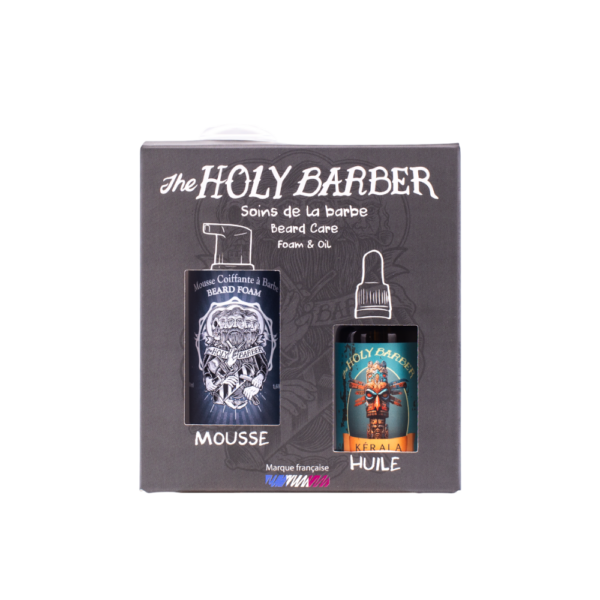 Pack Huile à barbe Kérala + mousse coiffante